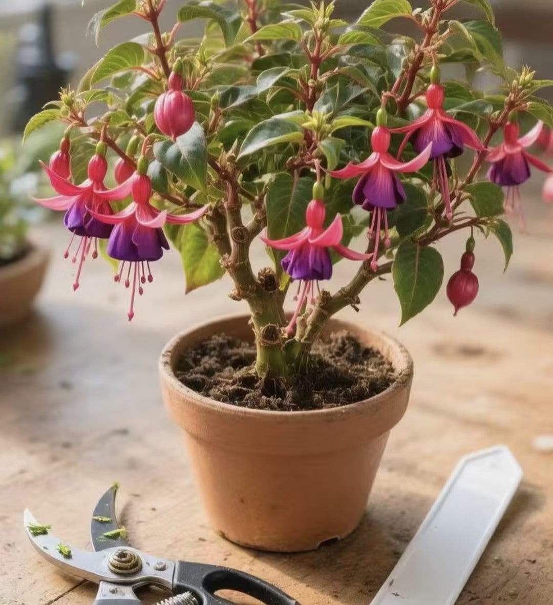 🌱Fuchsia Hybrida Voss bulbs –🌺Exotic Colorful Flowers That Thrive Easily!