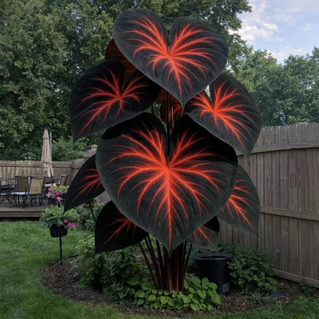🌿✨Giant Caladium Bulbs 🎊The color wizard that creates a dream garden 🌈