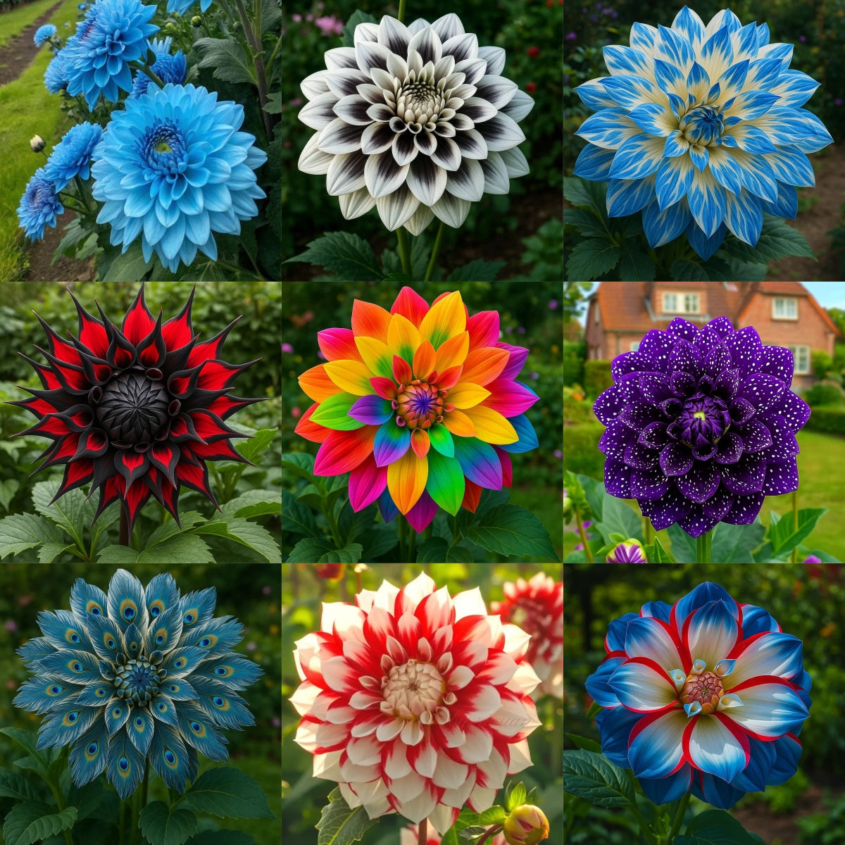 🌺 Rare Double Dahlias 🌿 Bold, Lush Blooms You Won’t Find in Ordinary Gardens
