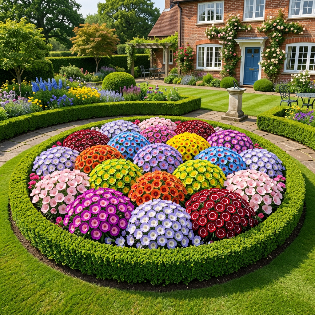🌸 Red Ring Dianthus Bulbs – Vibrant Blooms for a Stunning Garden!