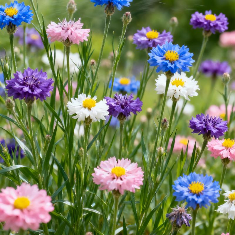 🍃 Easy to Grow, Gorgeous to View — Cornflower Magic!