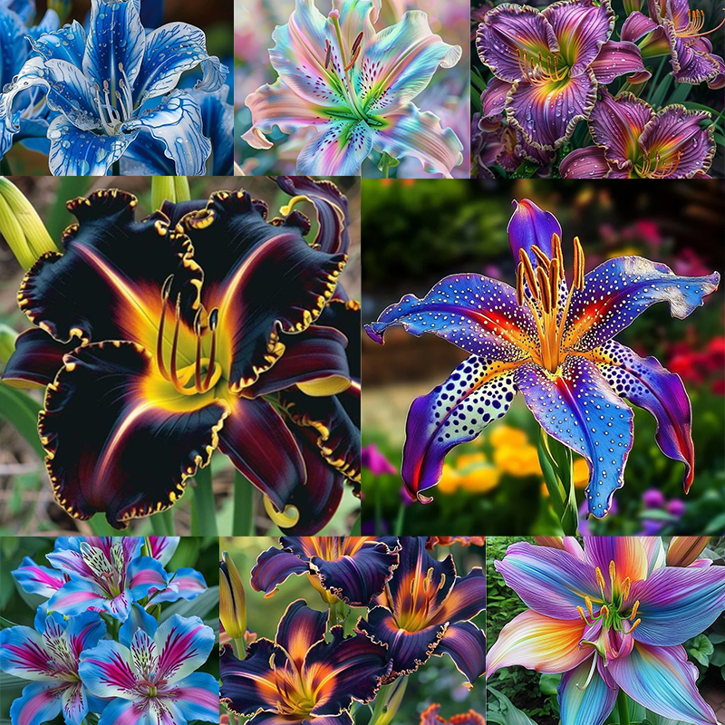 Easy to grow 🌸 Rare color lily seeds 🌸