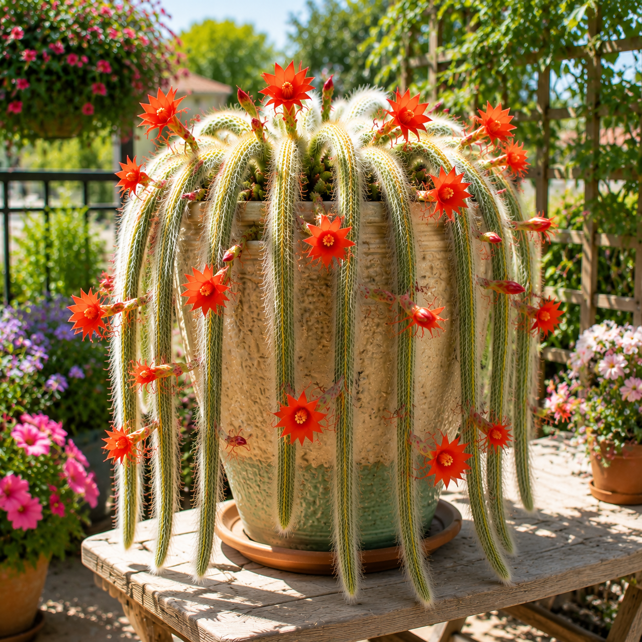 🔥Rare Monkey Tail Cactus 🌵The Internet's Favorite Fuzzy Cactus