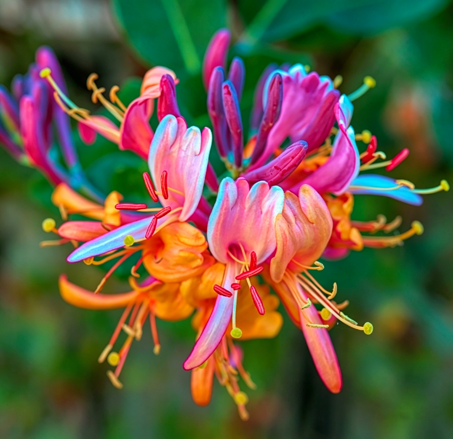 🐝Mixed Color Honeysuckle Seeds | Perennial Climbing Flower, Easy to Grow, Fragrant