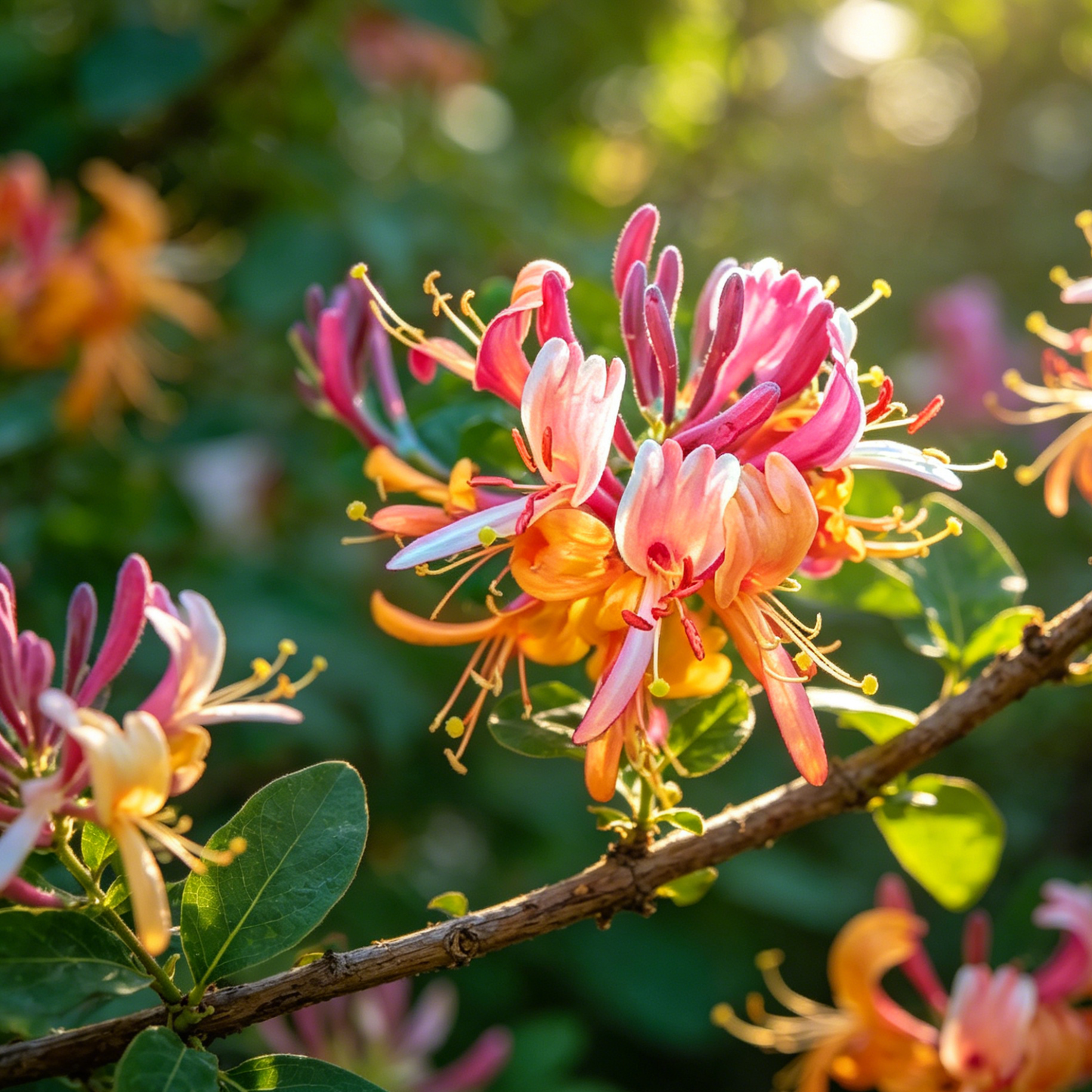 🐝Mixed Color Honeysuckle Seeds | Perennial Climbing Flower, Easy to Grow, Fragrant