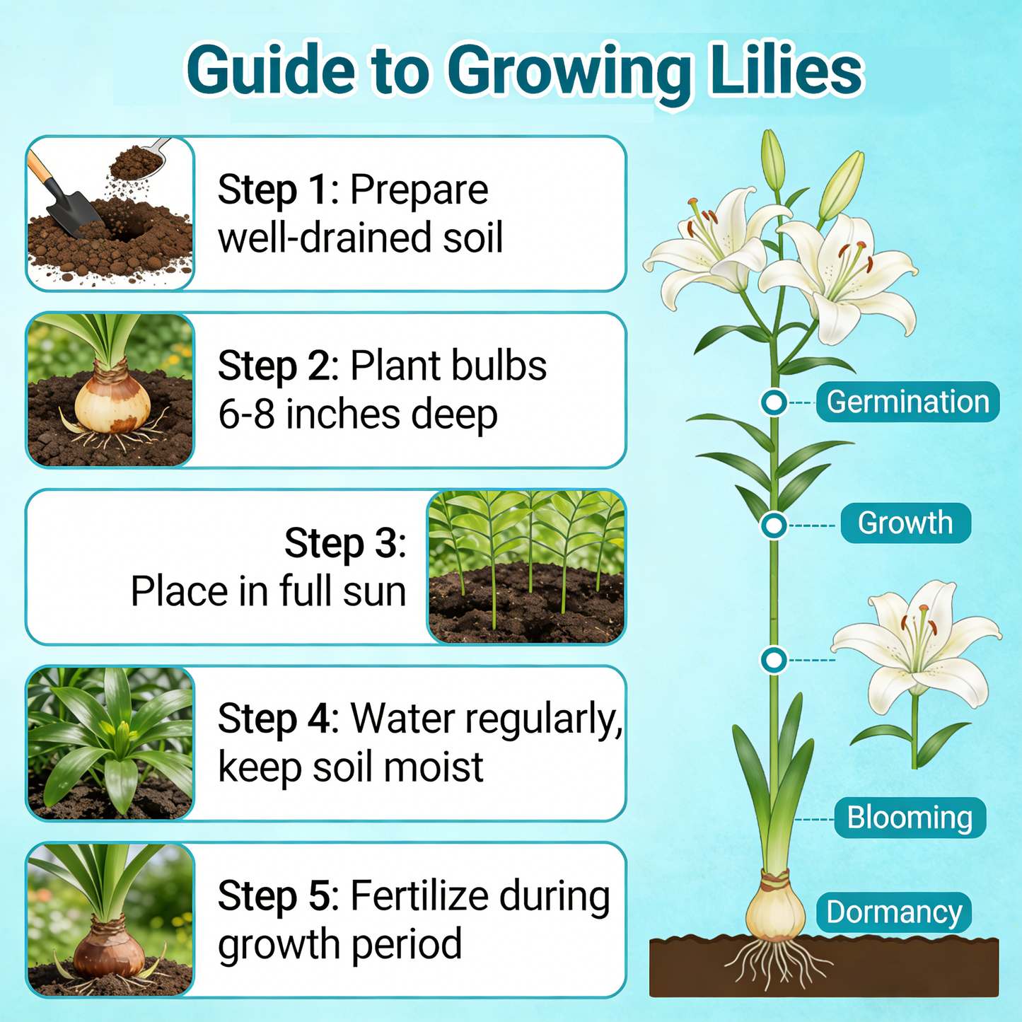 Lily Seeds – Grow Elegant, Timeless Blooms in Your Own Garden