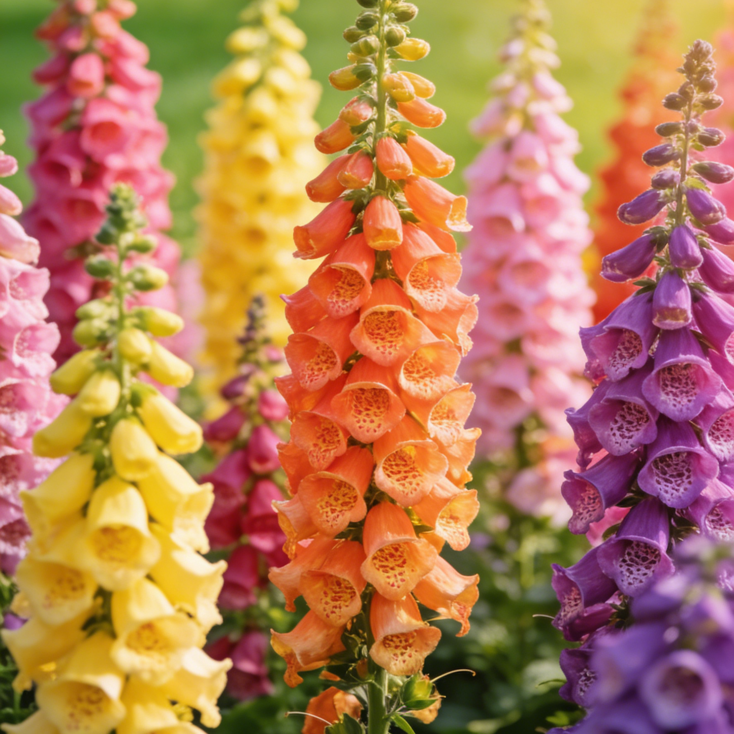 🔥Premium Foxglove Seeds –  🌸Elegant Blooms That Transform Your Garden
