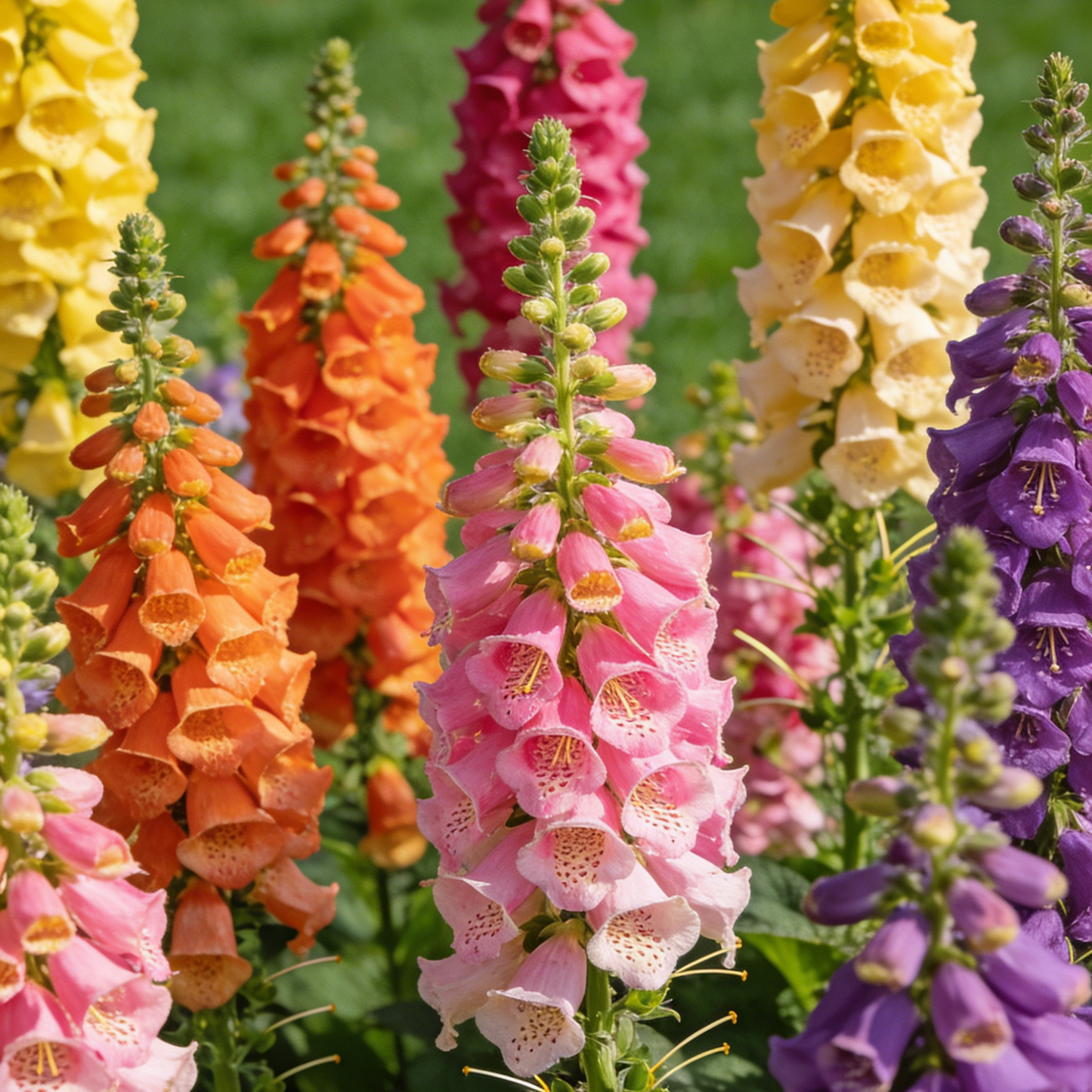 🔥Premium Foxglove Seeds –  🌸Elegant Blooms That Transform Your Garden