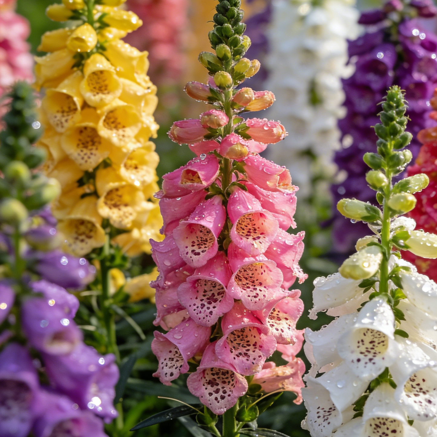 🔥Premium Foxglove Seeds –  🌸Elegant Blooms That Transform Your Garden