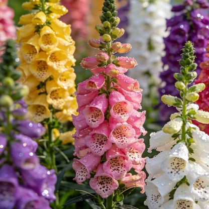 🔥Premium Foxglove Seeds –  🌸Elegant Blooms That Transform Your Garden