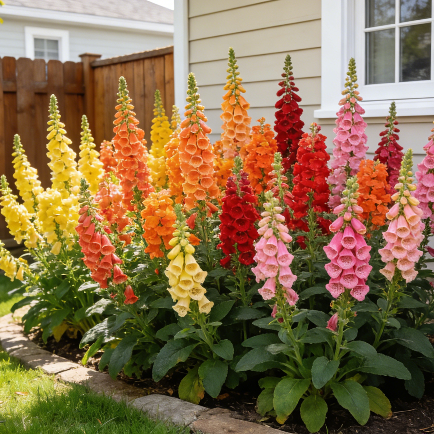 🔥Premium Foxglove Seeds –  🌸Elegant Blooms That Transform Your Garden