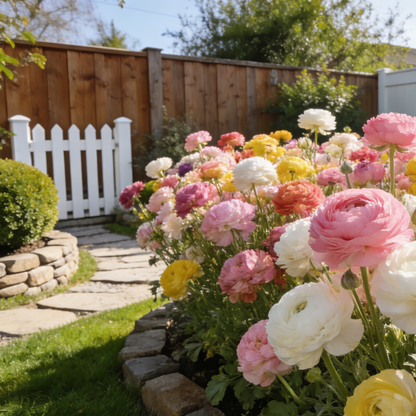 🌸Ranunculus Seeds – 💜Grow Elegant, Rose-Like Blooms in Your Own Garden