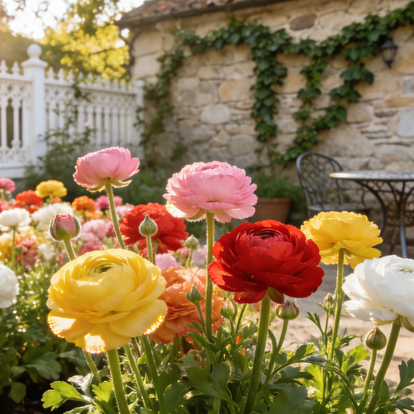 🌸 Grow Bouquet-Quality Flowers at Home with Ranunculus Bulbs 💐