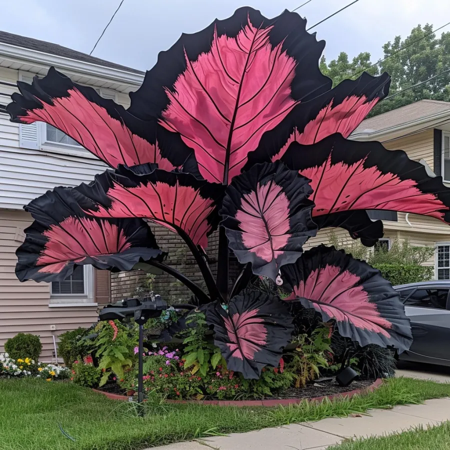 🌿✨Giant Caladium Bulbs 🎊The color wizard that creates a dream garden 🌈