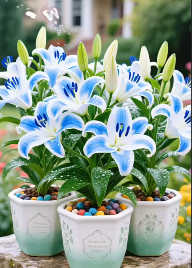 Black Magic Lily🌺Perfume Lily Bulbs✨Fast Blooming&Perfect for Beginners