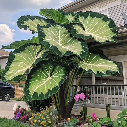 🌿✨Giant Caladium Bulbs 🎊The color wizard that creates a dream garden 🌈