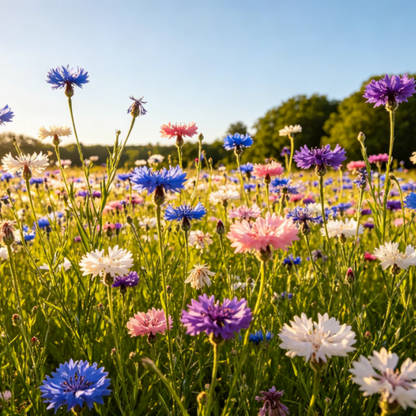 🌼✧ˊ˗ Grow Anywhere, Bloom Everywhere—Premium Cornflowers