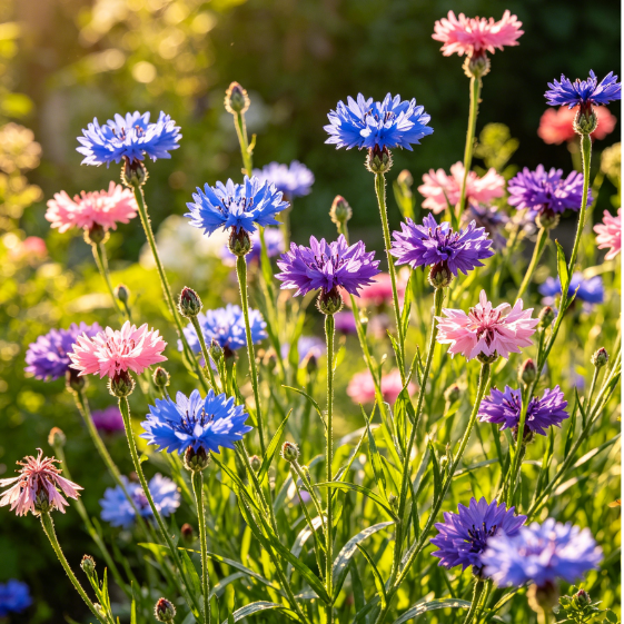 🌼✧ˊ˗ Grow Anywhere, Bloom Everywhere—Premium Cornflowers
