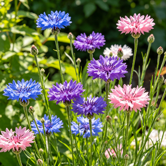 🌼✧ˊ˗ Grow Anywhere, Bloom Everywhere—Premium Cornflowers