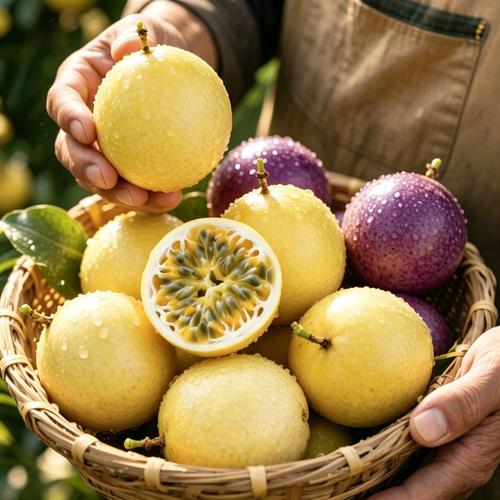 Fresh Passion Fruit Straight From Your Backyard 🍈✨