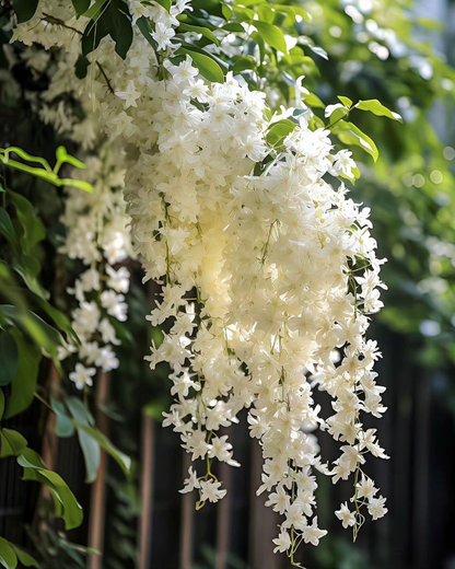 🌸Weeping Jasmine Seeds – Elegant Cascading Blooms for a Soft, Romantic Garden🌿❄️