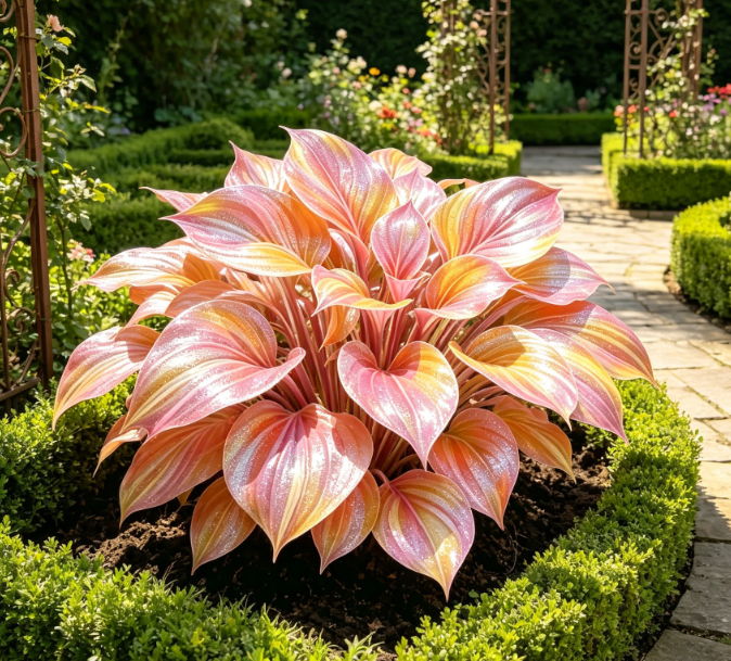 💎 Rare Multi-Color Opal Hosta Seeds 🌿 Stunning Foliage That Shines All Season
