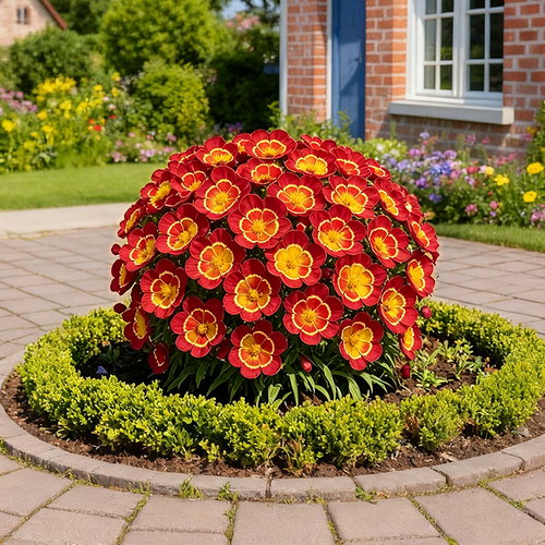🌸 Red Ring Dianthus Bulbs – Vibrant Blooms for a Stunning Garden!