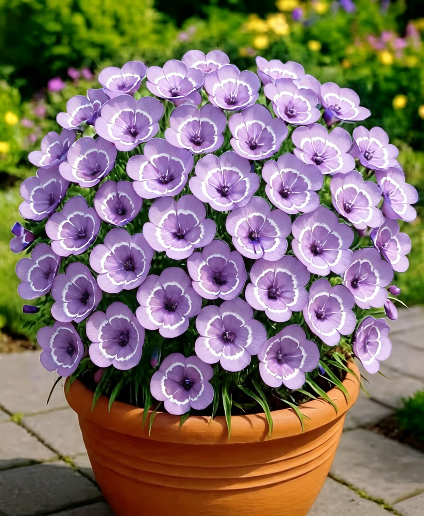 🌸 Red Ring Dianthus Bulbs – Vibrant Blooms for a Stunning Garden!