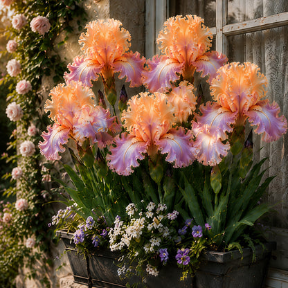 🏠🌸 Premium Bearded Iris Collection 🌿 Stunning Blooms, Easy to Grow
