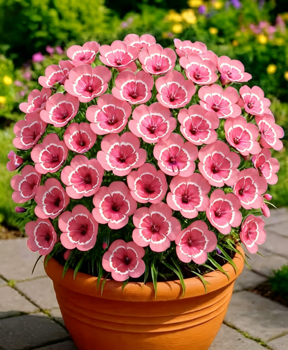 🌸 Red Ring Dianthus Bulbs – Vibrant Blooms for a Stunning Garden!