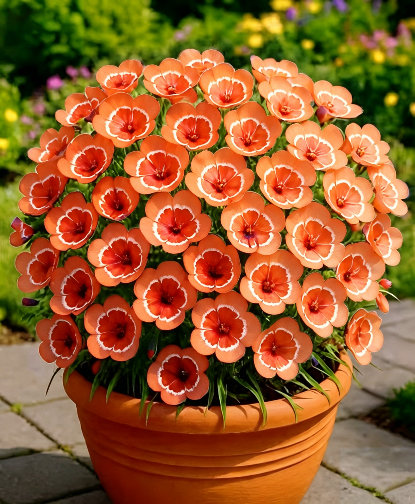 🌸 Red Ring Dianthus Bulbs – Vibrant Blooms for a Stunning Garden!