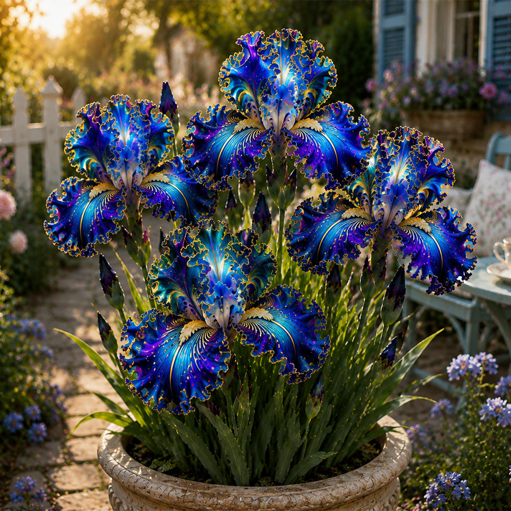 🏠🌸 Premium Bearded Iris Collection 🌿 Stunning Blooms, Easy to Grow