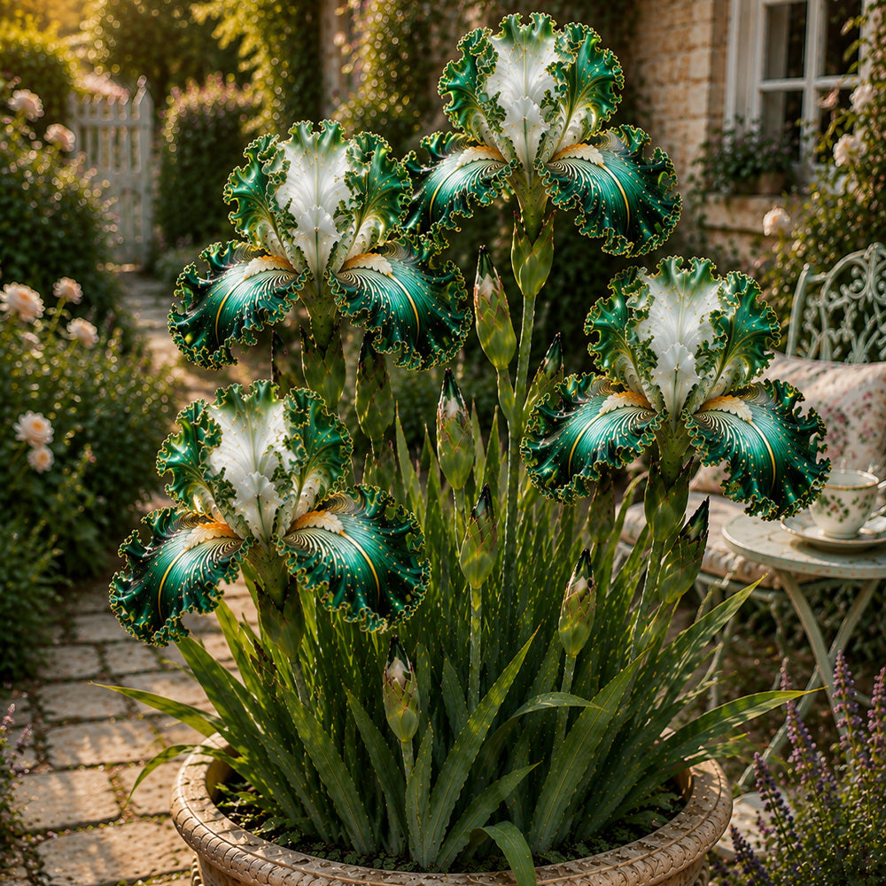 🏠🌸 Premium Bearded Iris Collection 🌿 Stunning Blooms, Easy to Grow