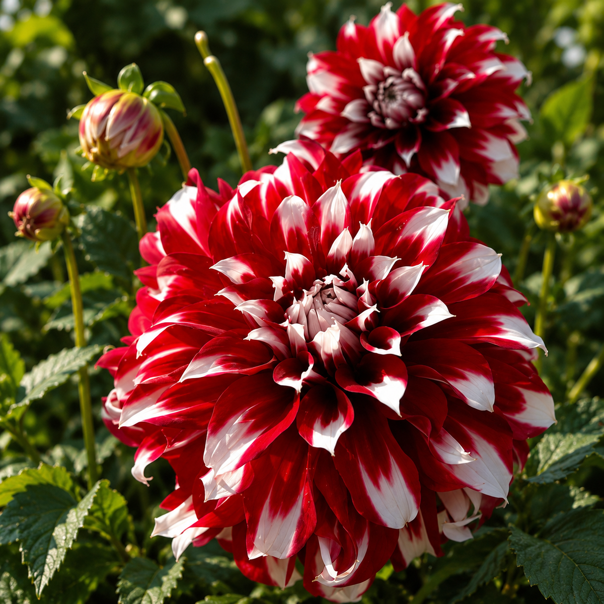 🎅🌸  'Santa Claus' Dahlia Bulbs