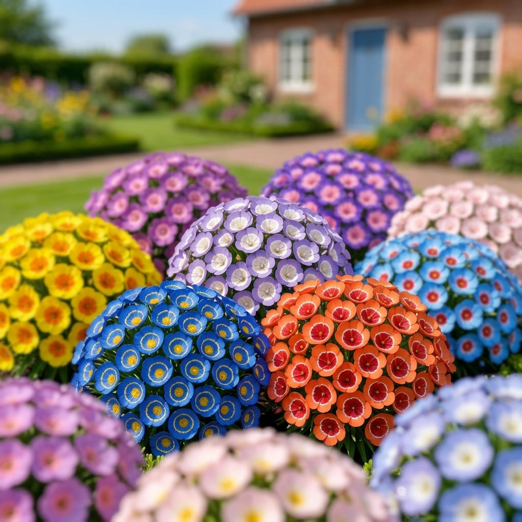 🌸 Red Ring Dianthus Bulbs – Vibrant Blooms for a Stunning Garden!