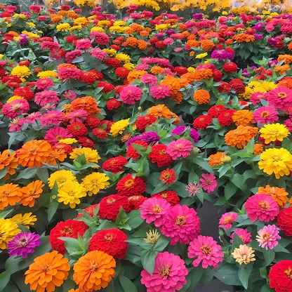 🏠🌿Easy Double Zinnia Seeds – Big, Bold, Beautiful💮🤗