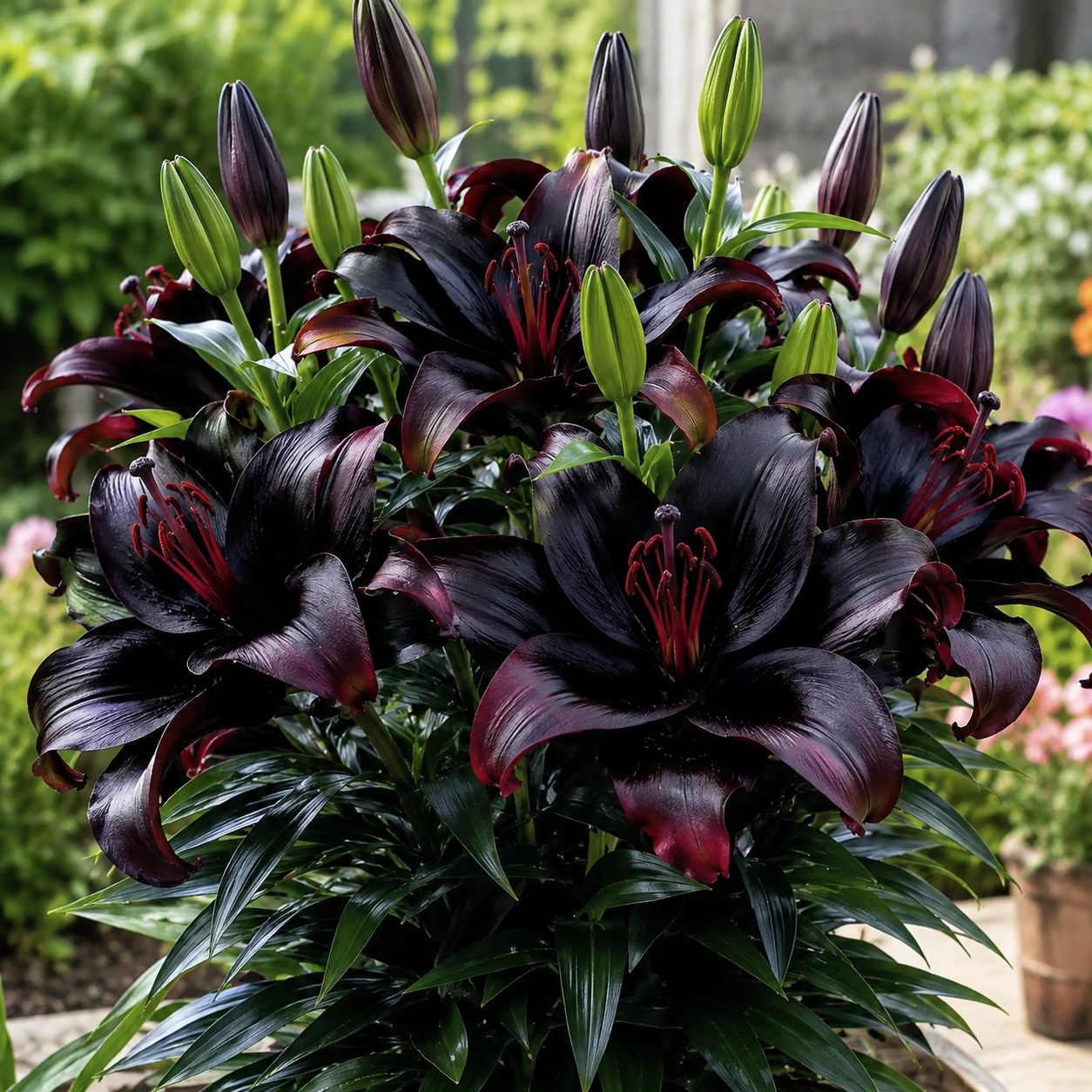 Black Magic Lily🌺Perfume Lily Bulbs✨Fast Blooming&Perfect for Beginners
