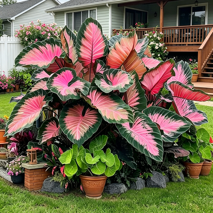 🌿Caladium Giganteum Bulbs 🌟The tropical star of your garden