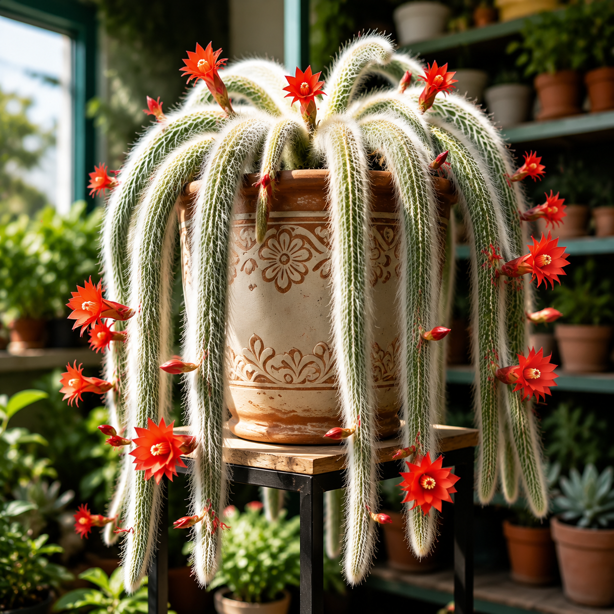🔥Rare Monkey Tail Cactus 🌵The Internet's Favorite Fuzzy Cactus