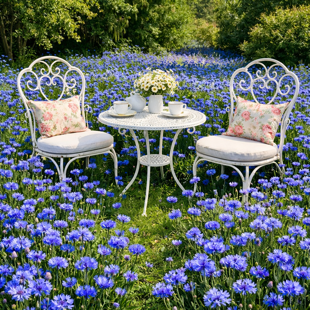 Premium Cornflower Seeds - Colorful, Resilient, and Easy-to-Grow Wildflowers!