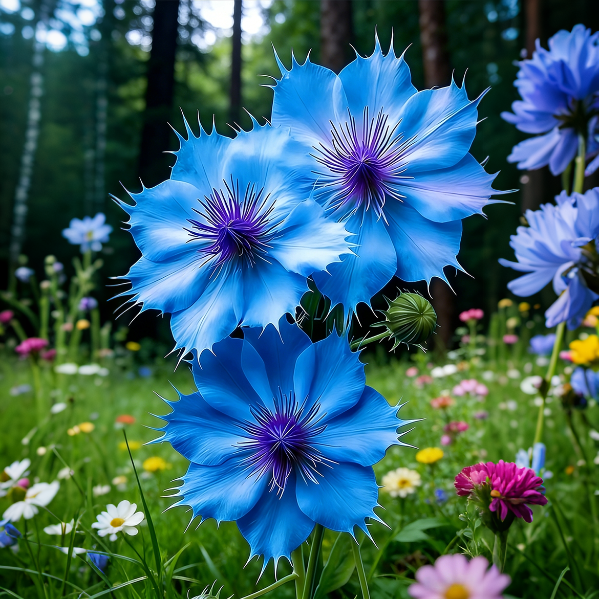 🌺 Salpiglossis sinuata – Painted Tongue Flowers for a Vibrant, Colorful Garden!