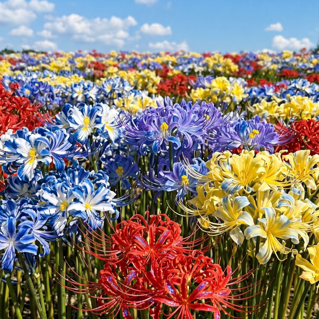 💥💮Seraphic Glow Spider Lily Bulbs – Easy to Grow, Stunning Blooms
