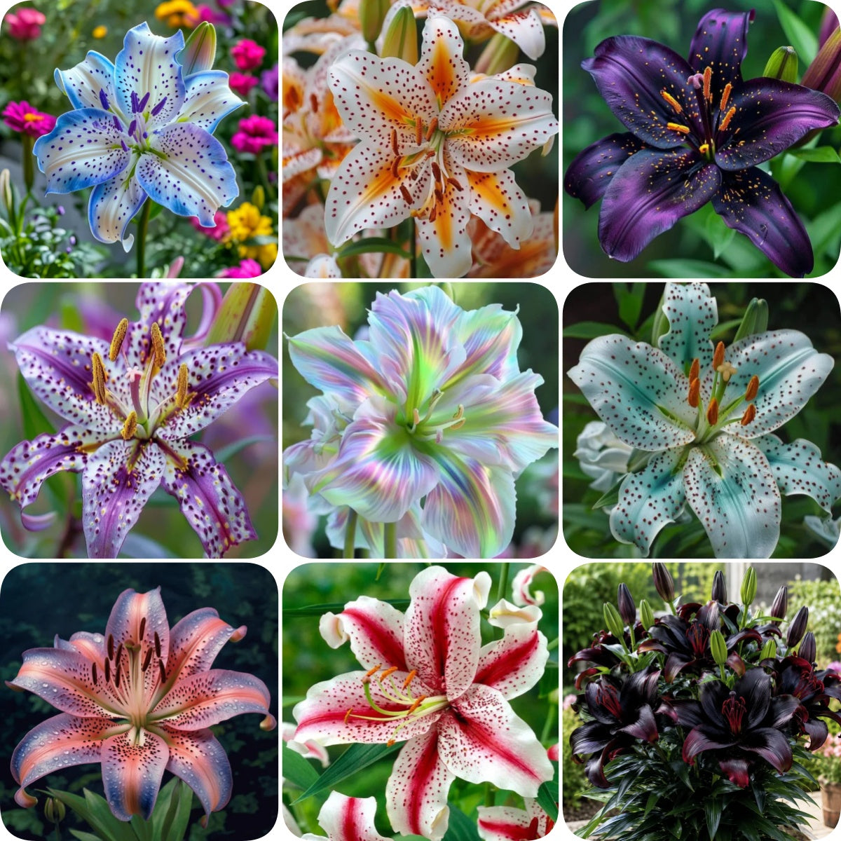🔥Premium Lily Bulbs🌺Easy to Grow, Fast Blooming ✨ Perfect for Beginners