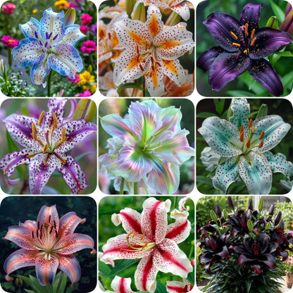 🔥Premium Lily Bulbs🌺Easy to Grow, Fast Blooming ✨ Perfect for Beginners