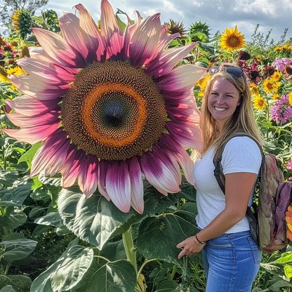 🌻 Colorful Sunflower Seeds Mix