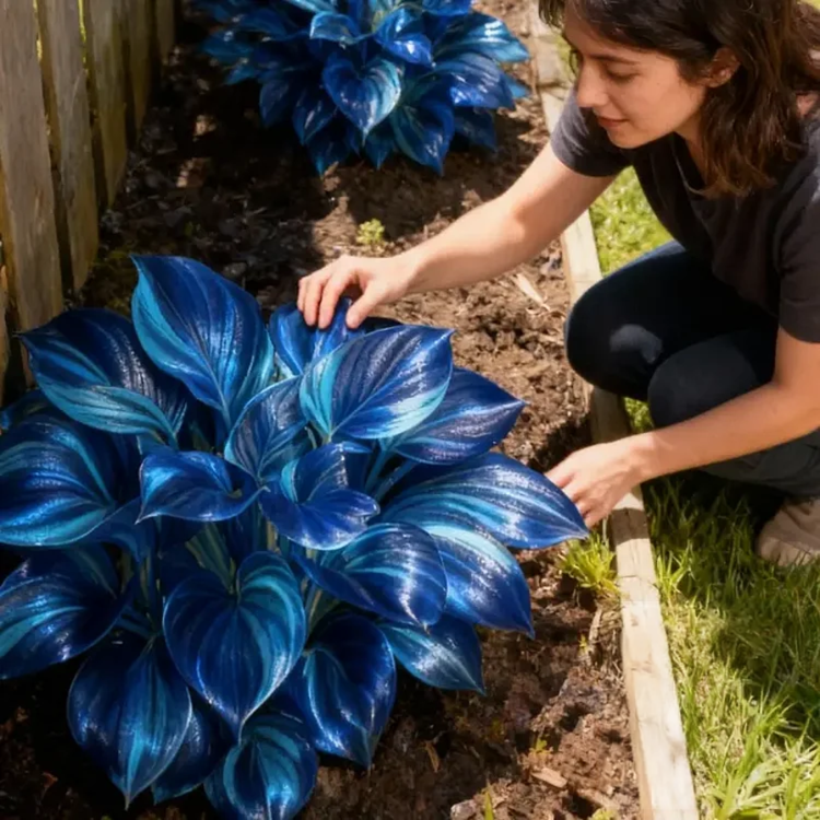 💎 Rare Multi-Color Opal Hosta Seeds 🌿 Stunning Foliage That Shines All Season