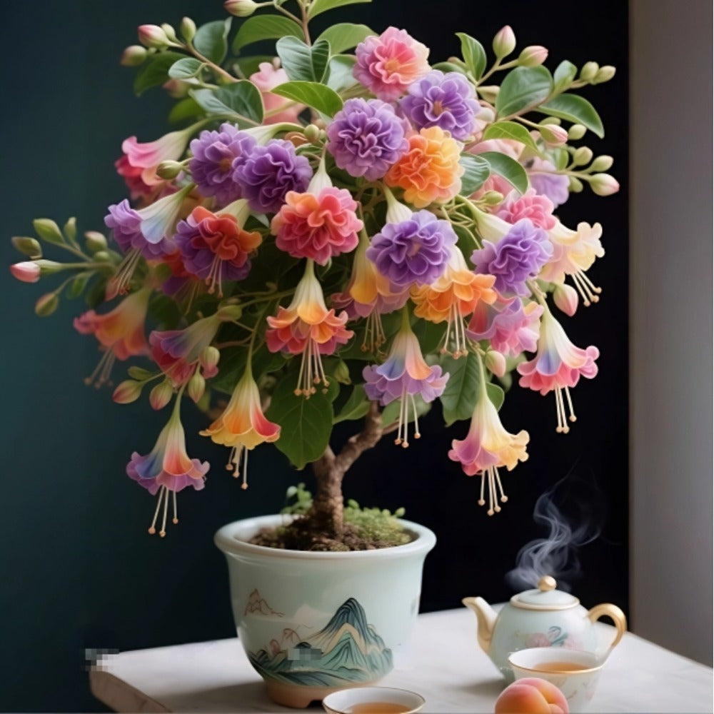 🌸 Double Fuchsia Plants – Elegant Cascading Blooms for Shade Gardens