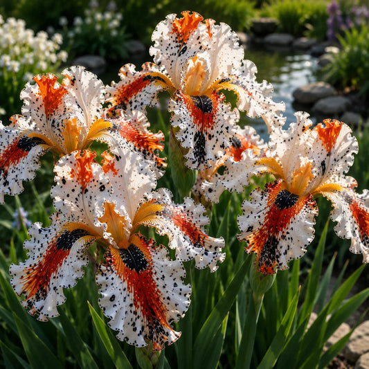 🤗🌸Rare Tropical Fish Iris Bulbs – Blooms That Look Like Living Underwater Art🐠