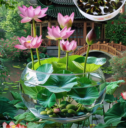 🪷 Grow Your Own Sacred Lotus at Home