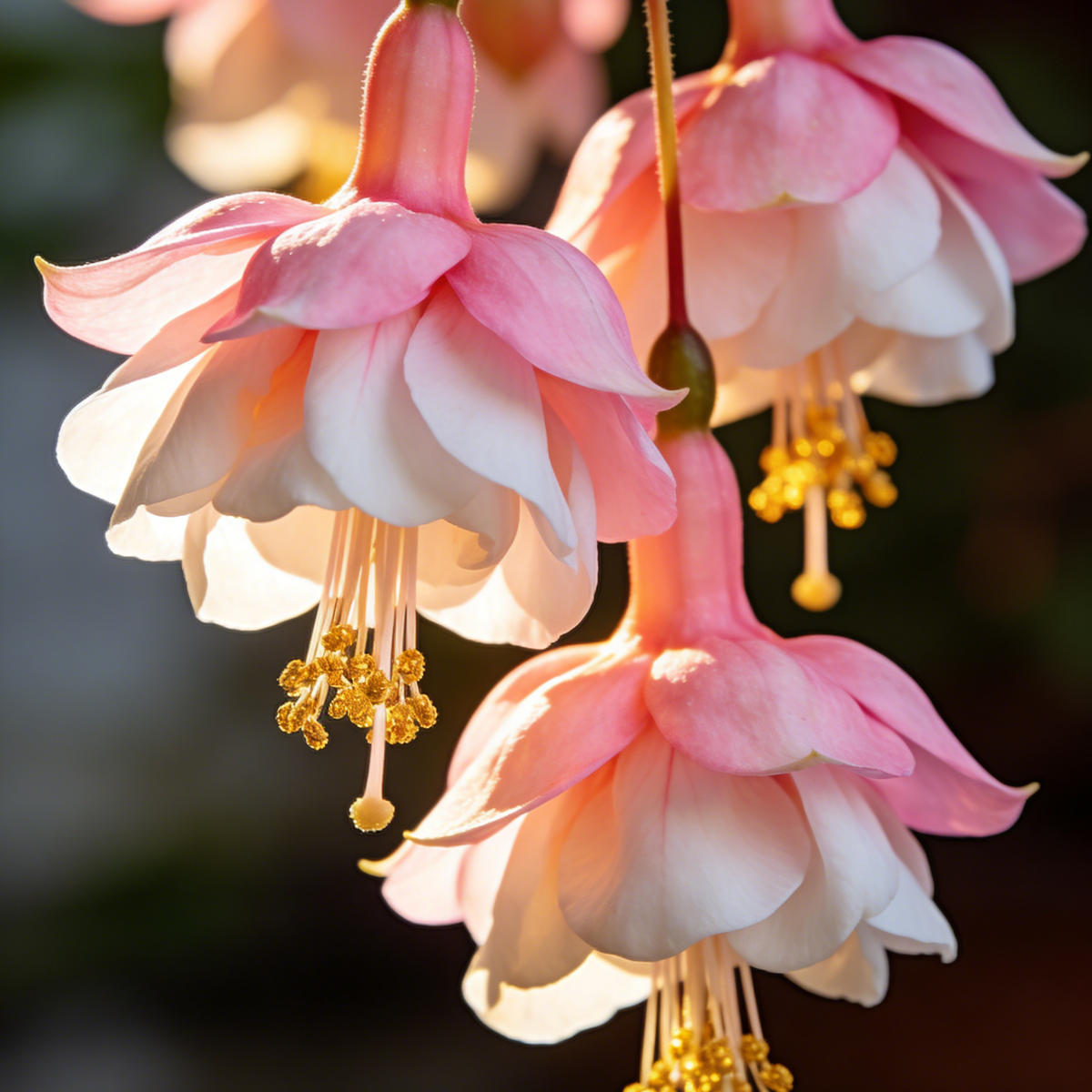 🌸 Double Fuchsia Plants – Elegant Cascading Blooms for Shade Gardens